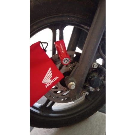 Gembok Alarm Suara Anti Maling Anti Pencuri Ring Panjang Pengaman Motor-5