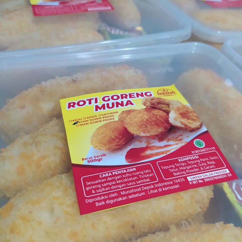 

Roti Goreng Muna - Frozen Rotgor