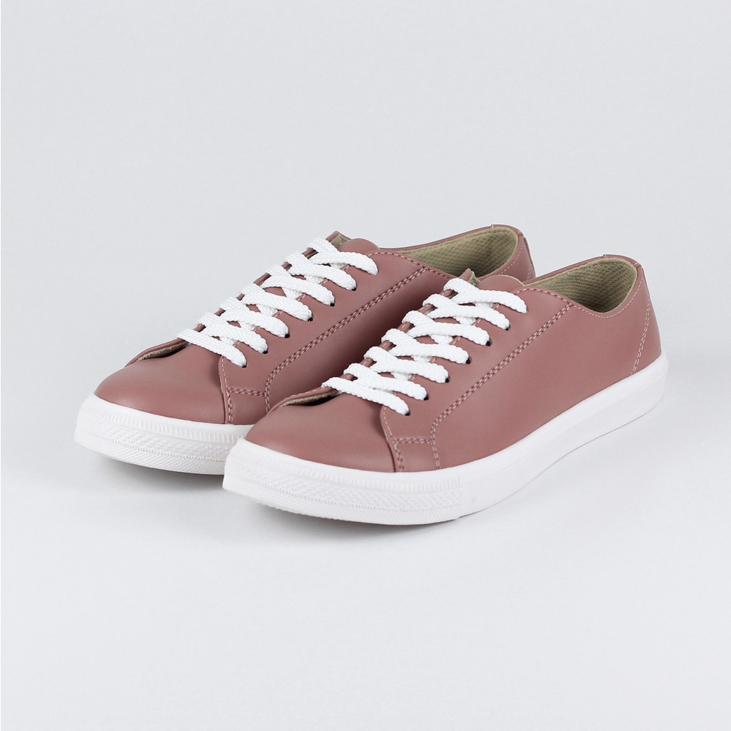 ELVRA - Sepatu Sneakers Sepatu Wanita Kasual Casual - LUNA Peach White