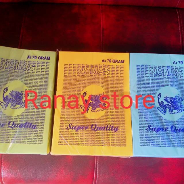 

Kertas warna A4 70 gr