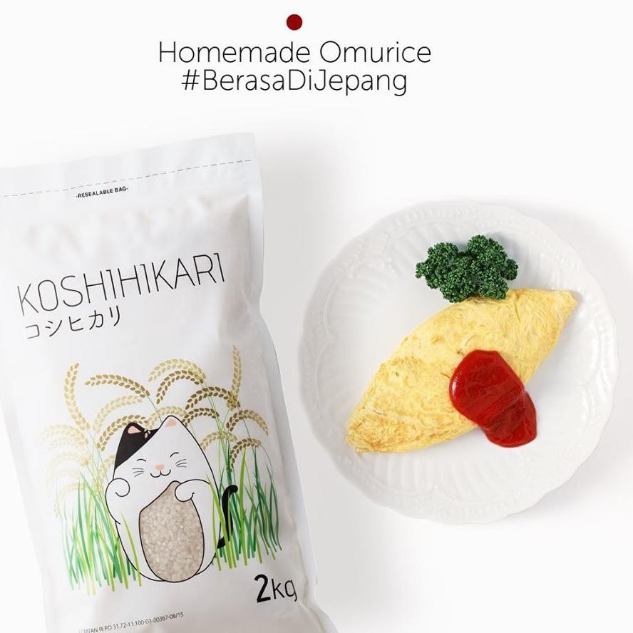 

DIKIRIM DARI JAKARTA!!!! Beras Jepang Koshihikari 2KG