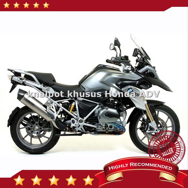 Jual Knalpot Arrow Exhaust Racetech Titanium BMW R1200GS ADV 13-17