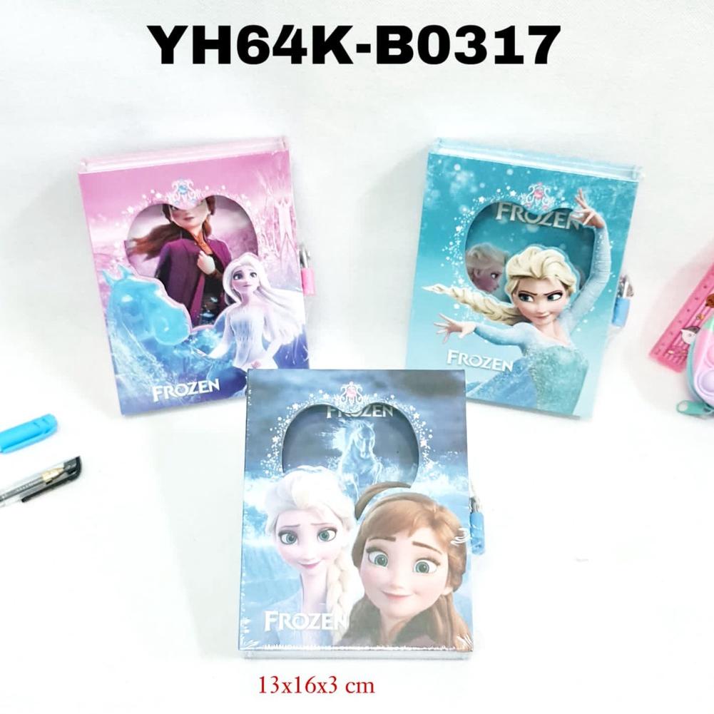 

[PROMO 70M90] Buku Diary Anak Kunci Gembok Uk. Kecil (T 16,5 cm x P 12,7 cm) Bayar Di Tempat