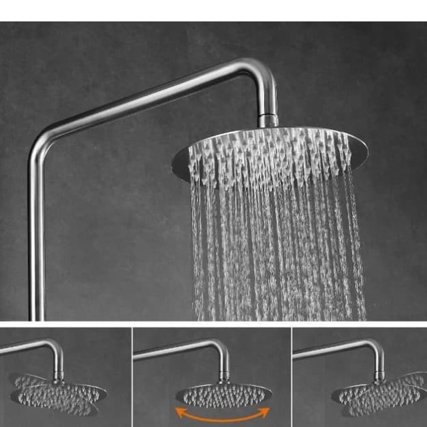 Shower coloum Stainless Steel Set/Shower tiang mandi/Showercoloum set