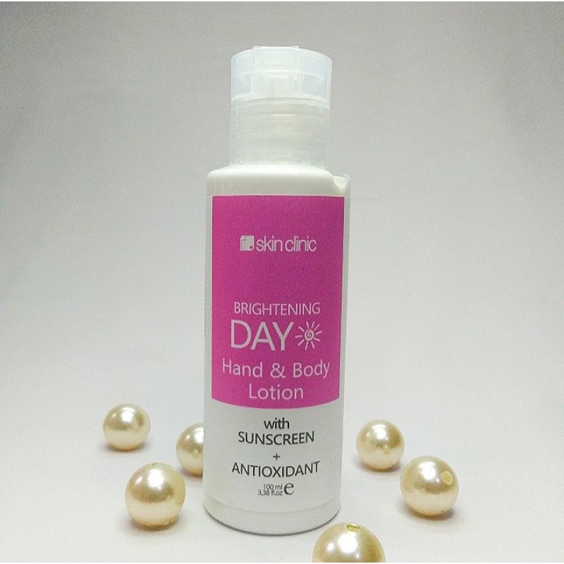 Skin Clinic Brightening Day Hand & Body Lotion + Lotion Pemutih 100ml