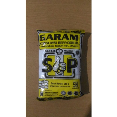 GARAM BERYODIUM|GARAM SIP|GARAM MURNI|GARAM HALUS 250g