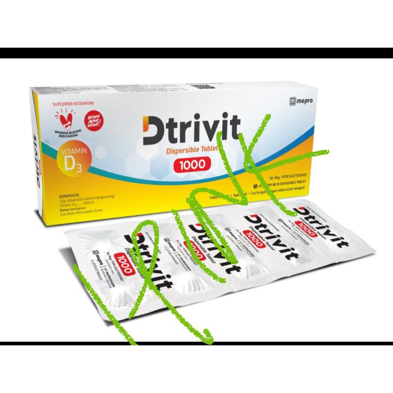 Dtrivit 1000mg vitamin d3