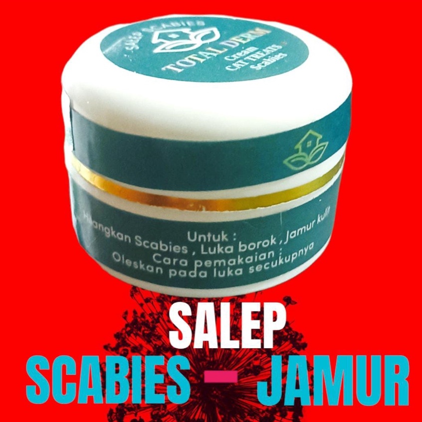 salep jamur / scabies / luka borok kucing dan anjing