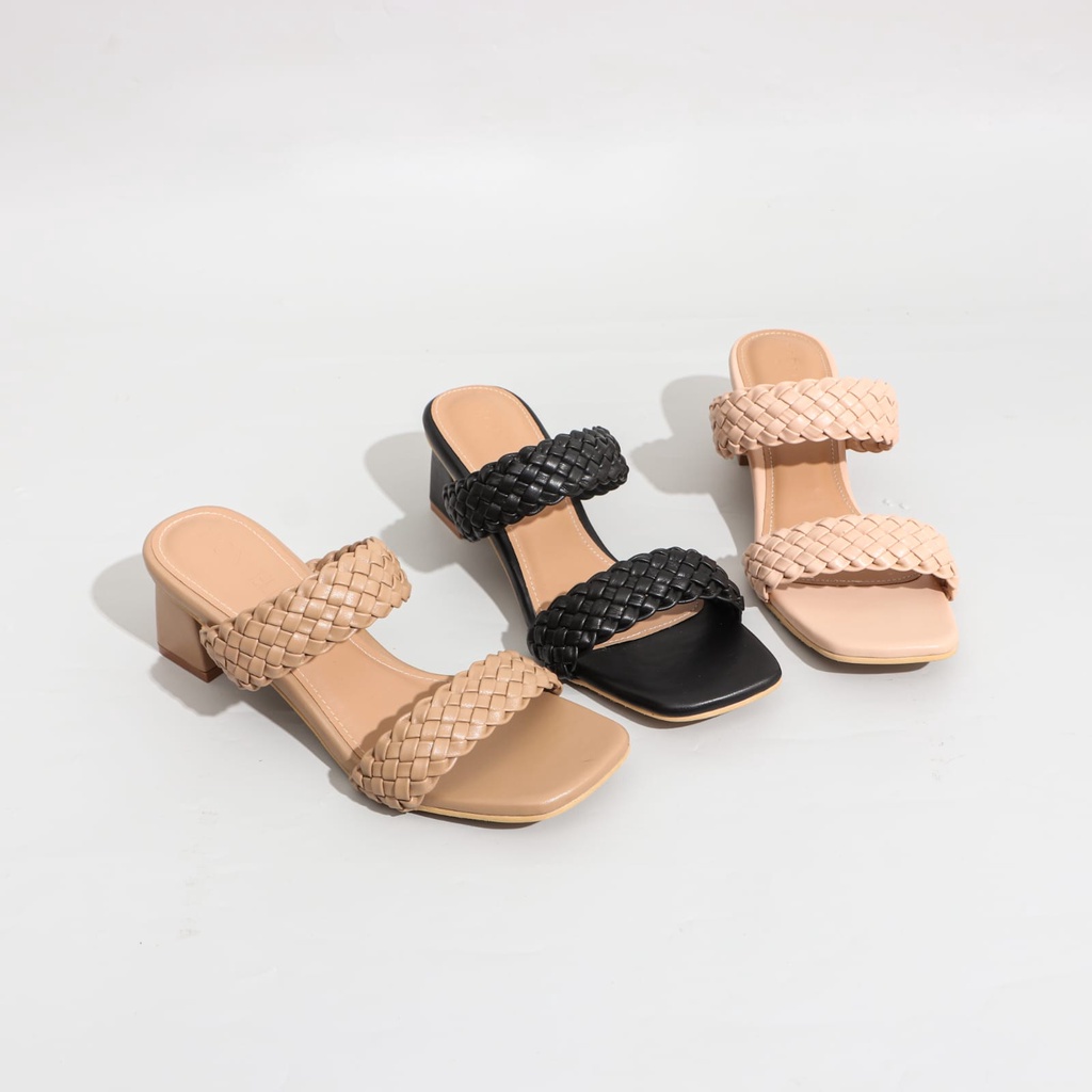 MONTELLA Jenice Sandal Heels Wanita Hak 5 Cm