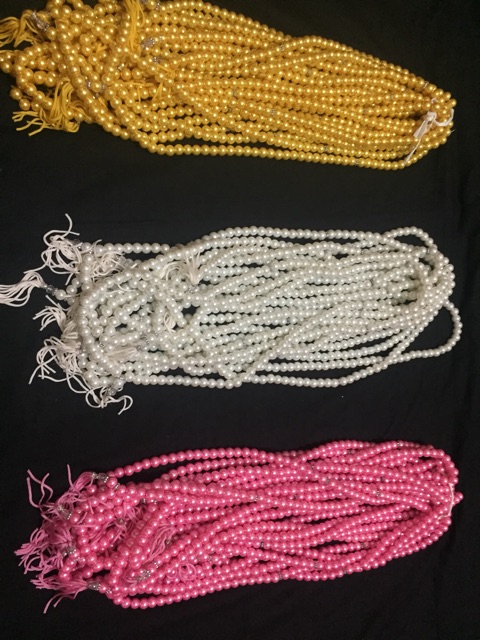 Tasbih Mutiara 99 Warna Random