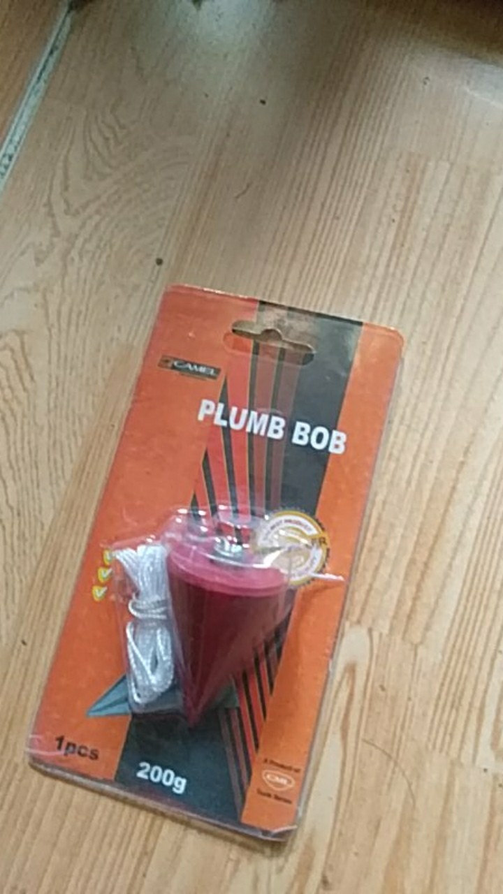 Lot Tukang 200 Camel / Bandul Timbangan Kerucut / Plumb Bob