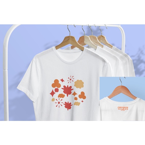Pretty Savage- Kaos Oversize Bangtan PTD 1 depan belakang