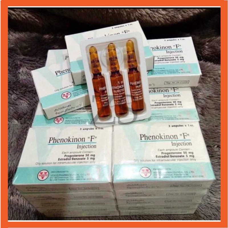 PHENOKINON F INJECTION Hormon wanita zeelsha.store2