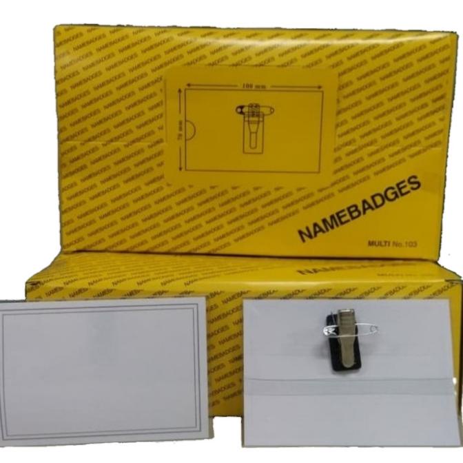 

Office & Stationery | Document Organizer | Namebadges Id Card Multi No 103 (Kuning) | Best Seller