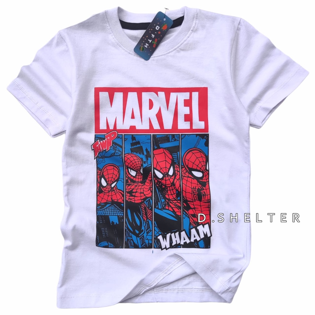 KAOS DISTRO ANAK PUTIH MARVEL / DSHELTER