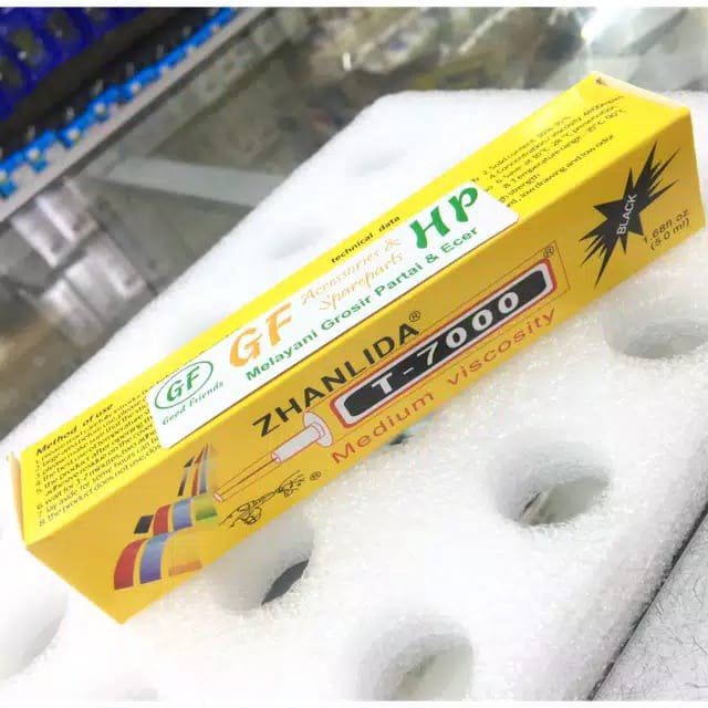 

Alat Service Hp / Lem Lcd / Lem Touchscreen / T-7000 50ml / Lem T7000 50 ML Black / Lem Hitam