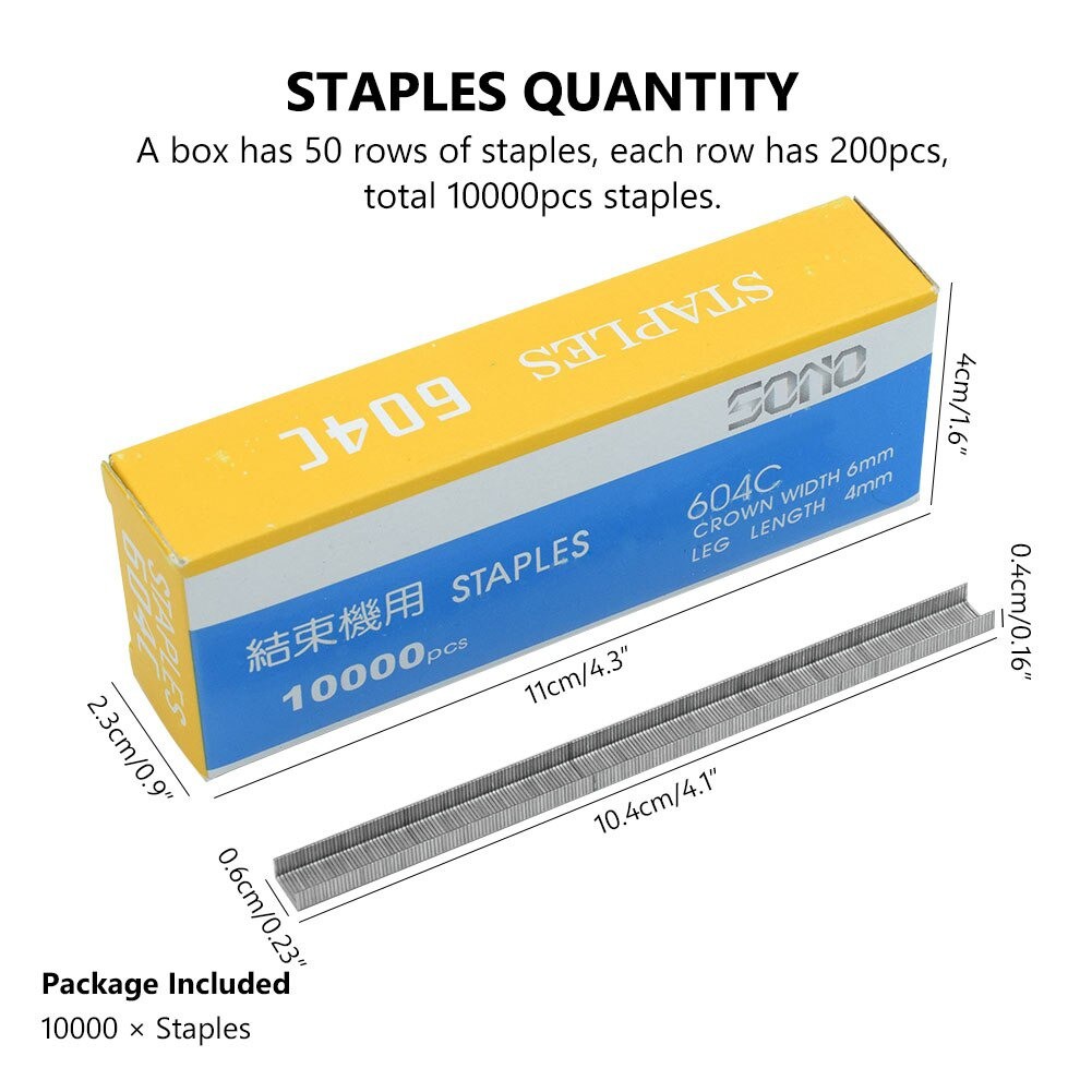 Tapetool Refill Staples  - Tapetool Isi Ulang 10000pcs - Staples Tapetool - Staples Tapetool Isi Ulang Peluru Tapetool FEZONE