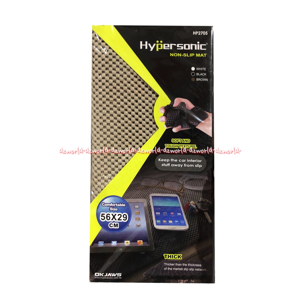 Hypersonic Non Slip Mat Alas Anti Slip di Mobil Dashboard