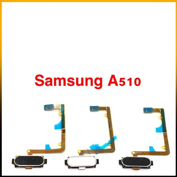 SPARE PART HANDPHONE FLEXIBEL FINGER PRINT SIDIK JARI HOME BUTTON SAMSUNG A5 2016 A510 BB740