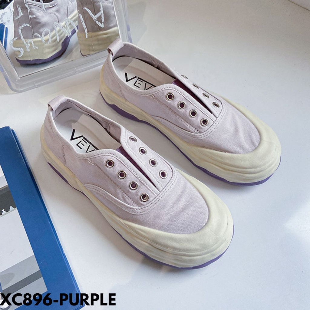 SEPATU SNEAKERS WANITA CANTIK SIMPLE COCOK ANAK REMAJA DEWASA SEKALIPUN BAHAN CANVAS IMPORT C896