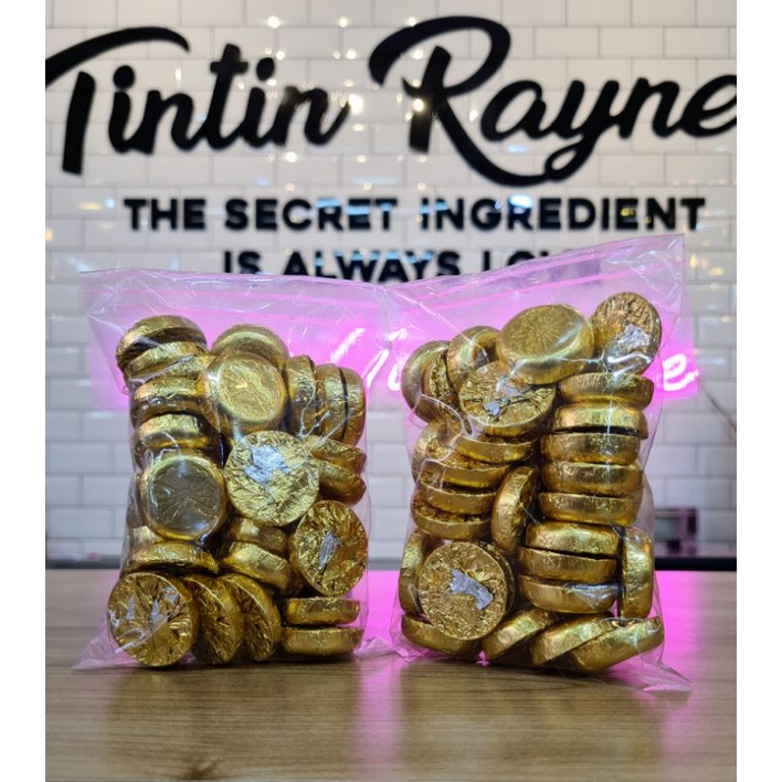 

R. Golden Coin 250gr Coklat Koin