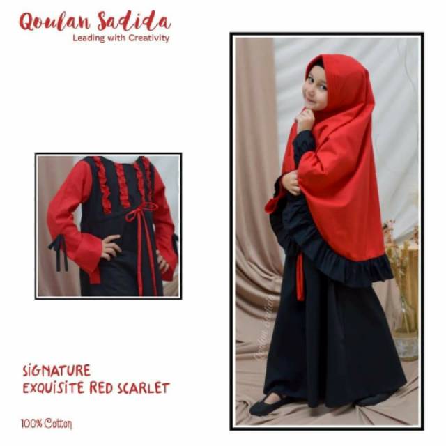 Gamis Anak Syar'i by Qoulan Sadida