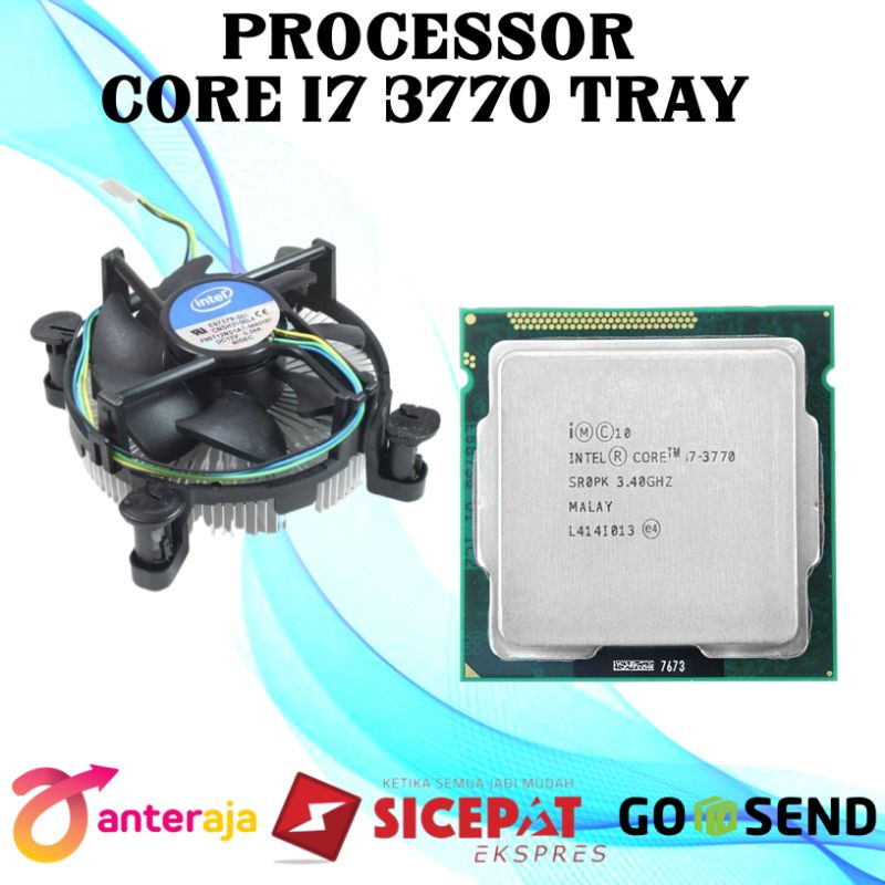 PROCESSOR INTEL GEN3 CORE I7 3770 Tray Garansi