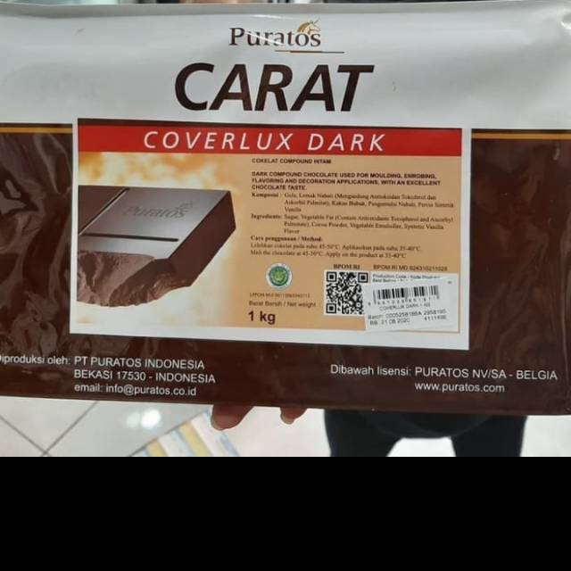 

Coklat Carat Coverlux Dark 1kg