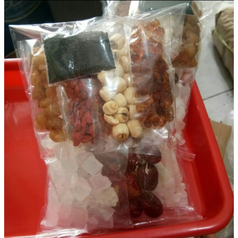

peach gum dessert kualitas bersih(persekali masak)ekonomis dan hemat
