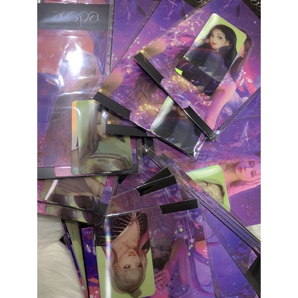 READY STOCK AESPA LENTICULAR BLACK MAMBA
