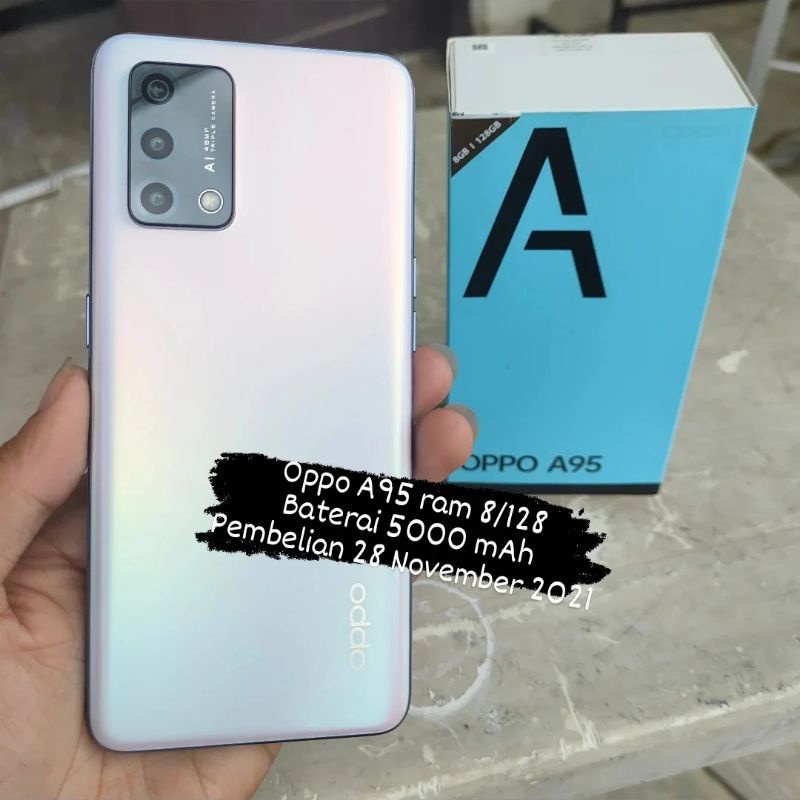 OPPO A95 ram 8/128