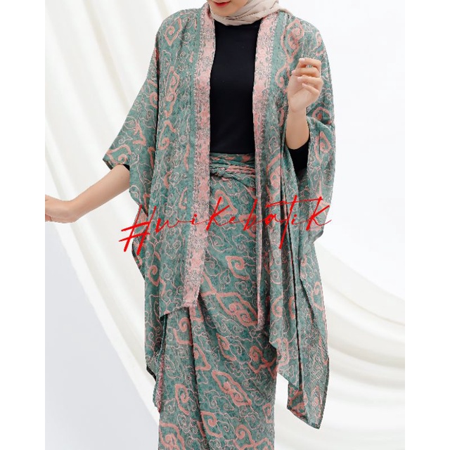 BATIK TRUSMI | SET OLIN MEGAMENDUNG ROK LILIT