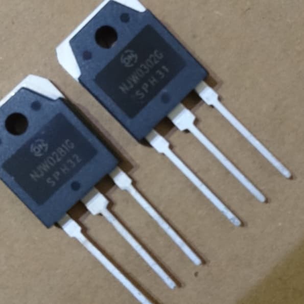 Transistor NJW0281 NJW0302 - NJW 0281 NJW 0302 Original