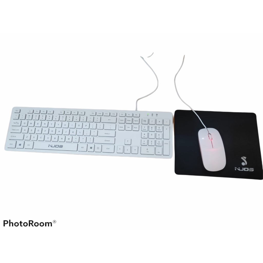 Keyboard Kabel Nuos N6302+ Mouse Kabel/ Paket Combo Keyboard Mouse Kabel