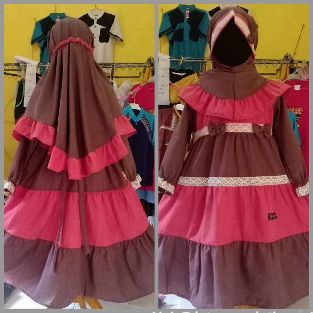 gamis canda renda