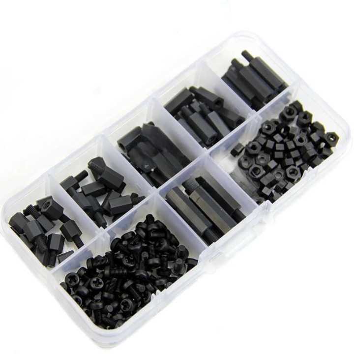 TD - PKK XHHD Set Stand-off Spacer Kit Nylon M3 180 PCS - M3