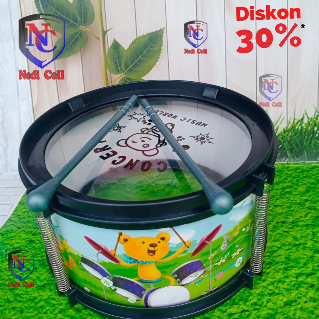 Mainan Anak drum /Mainan drum plastik/Mainan drum edukatif