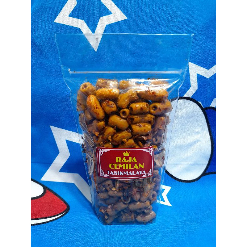 

RAJA CEMILAN TASIK MAKARONI BANTAT BUMBU BASAH PEDAS 100GRAM