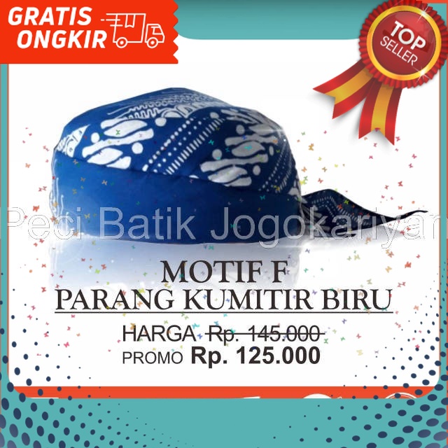 RAMADHAN SALE PECI BATIK JOGOKARIYAN Jogokaryan ORIGINAL MOTIF PARANG PECI SHOLAT PECI LIPAT KOPIAH 