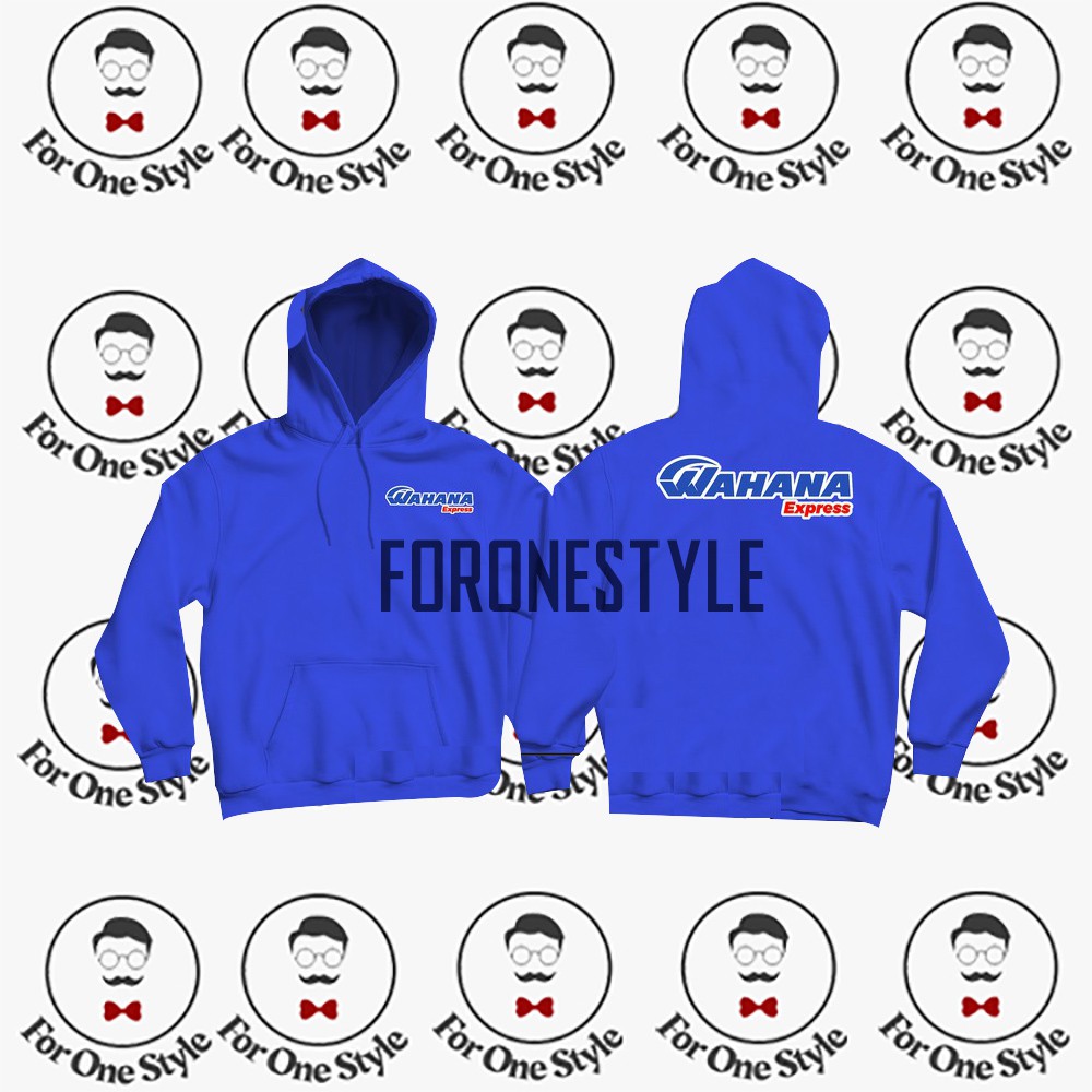 HOODIE WAHANA EXPRESS LOGO TERBARU - JAKET WANAHA EXPRESS EXPEDISI WAHANA - JUMPER WAHANA