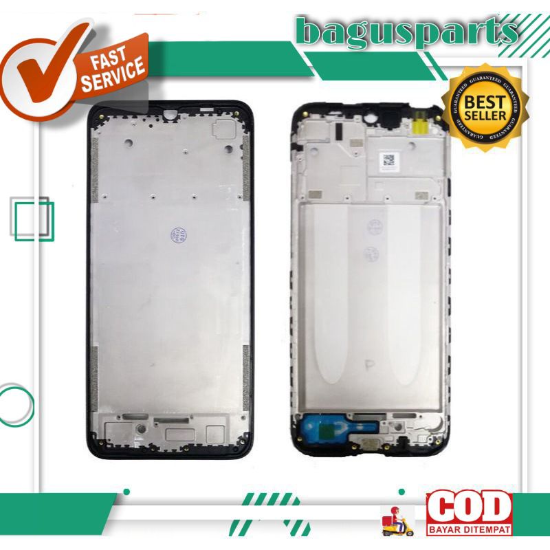 FRAME BEZZEL TULANG TATAKAN LCD XIAOMI 9A /9C