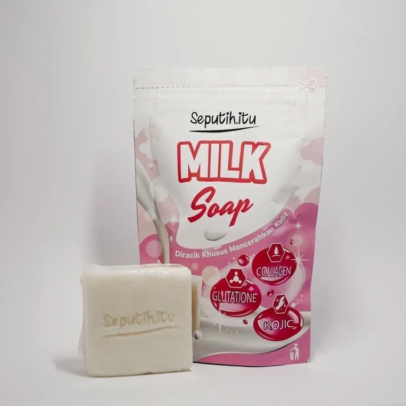 SEPUTIH ITU MILK SOAP SABUN BADAN PEMUTIH BADAN ORIGINAL