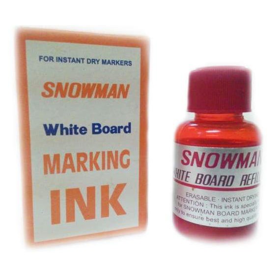

Termurah Tinta Spidol Whiteboard Snowman - Merah Offic