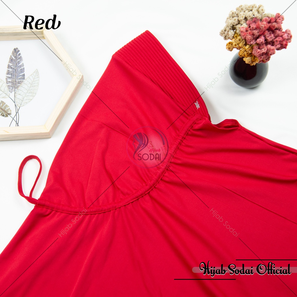 KHIMAR SERUT JOKOWI M | BERGO ADIBA UKURAN M-Red