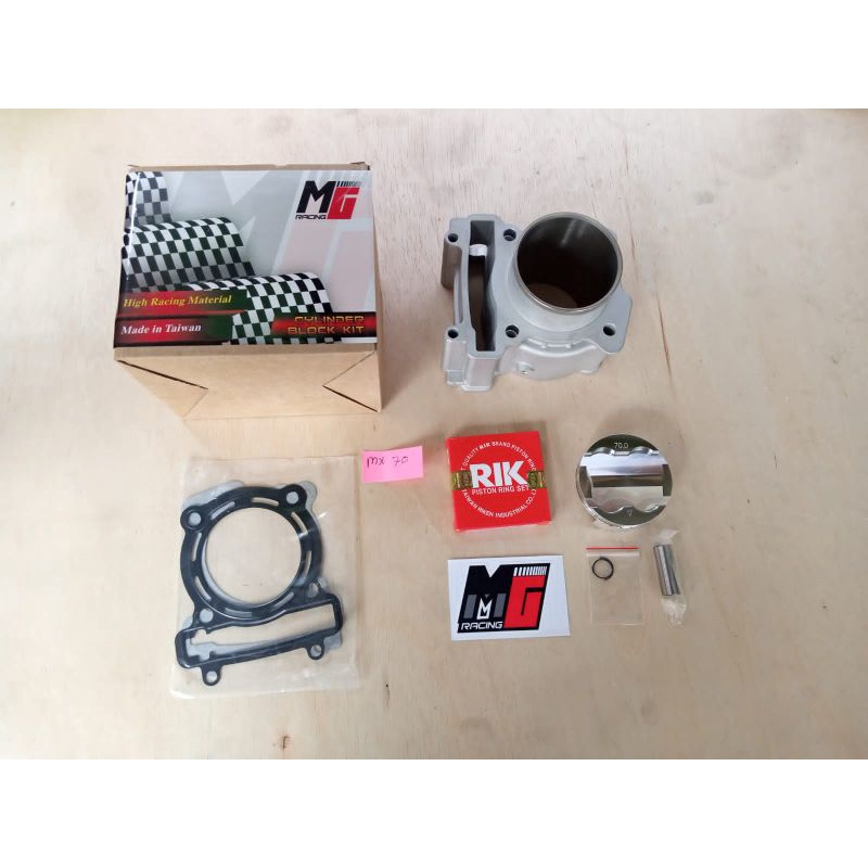 Cylinder Block Ceramic Yamaha Jupiter Mx 70 Mm Mg Racing