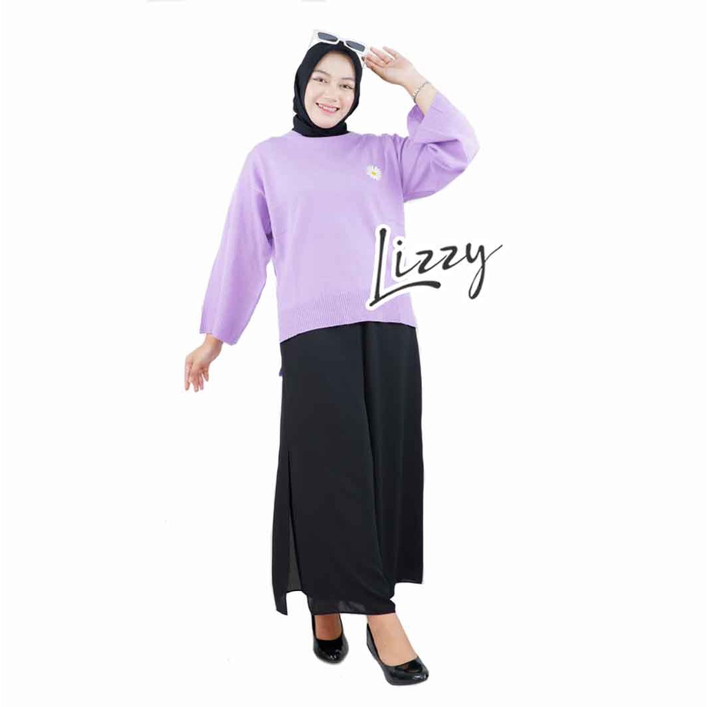 Lizzy - SWEATER KAREN BORDIR DAISY PREMIUM