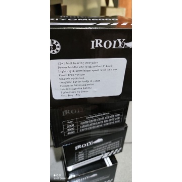 Reel Iroly Kiyomi Power Handle 12+1BB