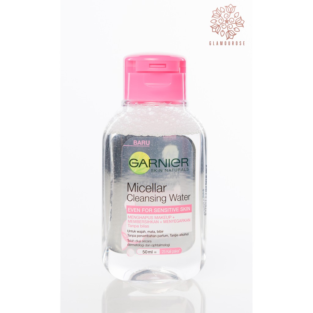 ❤️Glamouroseshop❤️ Garnier Micellar Mini Cleansing Water for Sensitive Skin 50ml