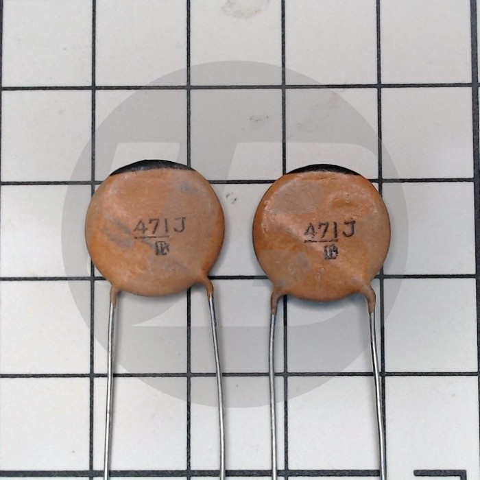 Kapasitor Keramik 470pf 1KV NPO Ceramic Capacitor