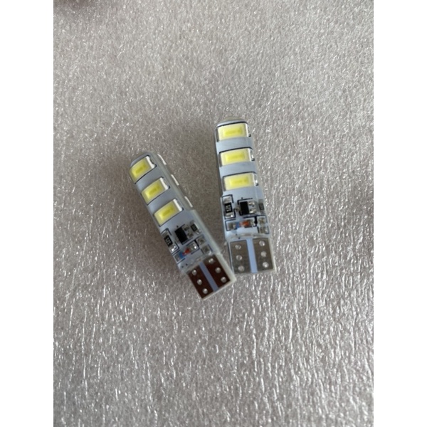 Lampu Senja Sein Motor Mobil T10 Mobil Motor 6 Led 12 Volt Nyala Kedip